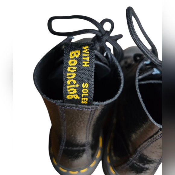 Dr. Martens Patent Leather Zip Combat Boots | Women’s US 5 | Chunky Lug Sole - Picture 6 of 12